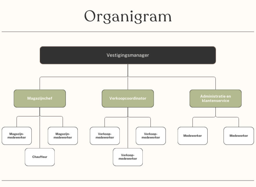 organigram schoolopdracht organigram schoolopdracht